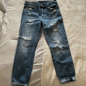 Levi Hi rise jeans